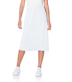 Landau ProFlex Skirt for Nurses: Modern Tailored Fit, Elastic Waist, A-Line Stretch 2227