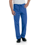 Landau Essentials Unisex Relaxed Fit 1-Pocket Drawstring Scrub Pants 7602