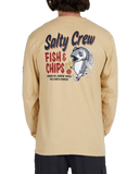 Salty Crew Men's Fish And Chips Premium L/S Tee