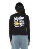 Salty Crew Women's Fish N Chips L/S Crop