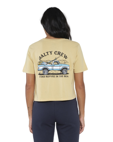 Salty Crew Women's Baja Days Crop Tee