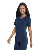 Urbane Performance Tailored Fit Super Stretch 2-Pocket Scrub Top for Women 9015