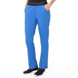 Landau ProFlex Five-Pocket Cargo Scrub Pants for Women: Modern Tailored Fit, Tapered Leg Medical Scrub Pants 2044